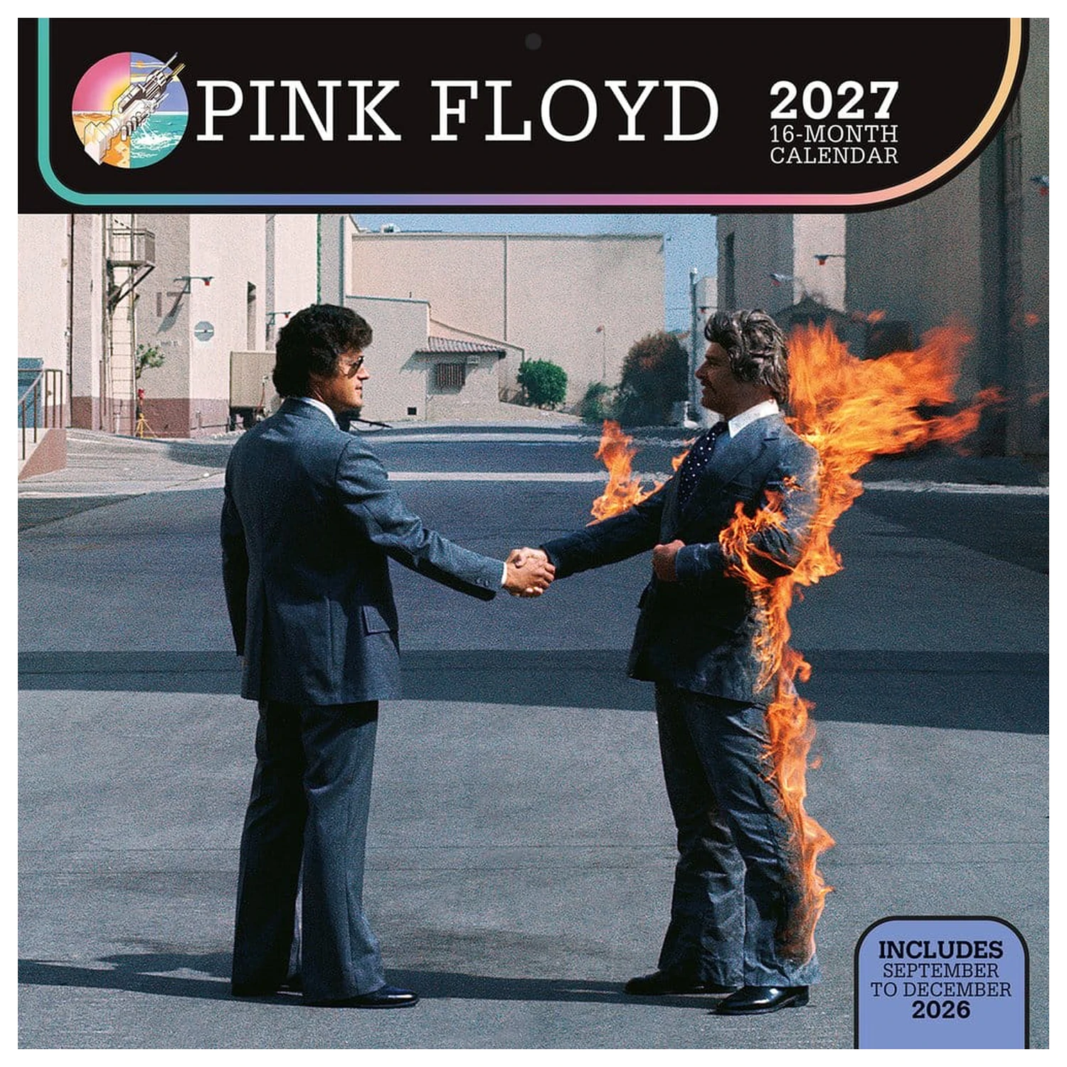 Pink Floyd Calendar 2027 30 x 30 cm poza produsului