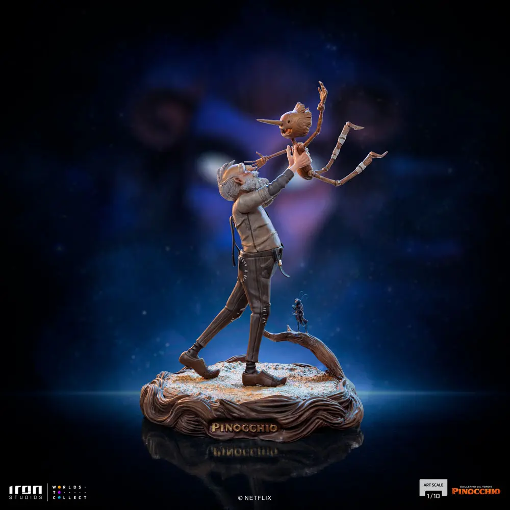 Statuie Art Scale 1/10 Gepeto & Pinocchio 23 cm poza produsului