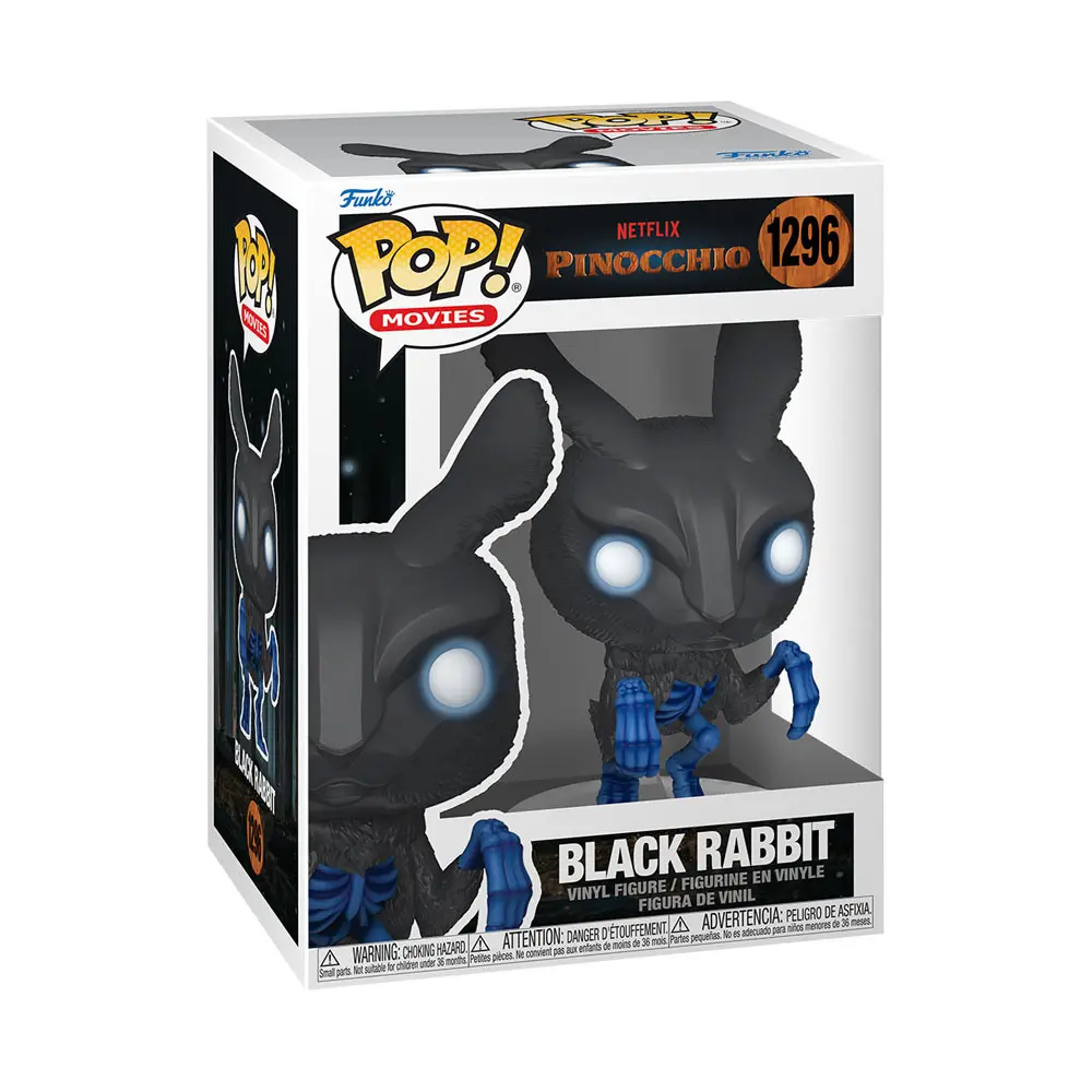 Pinocchio POP! Movies Figura din vinil Black Rabbit 9 cm poza produsului