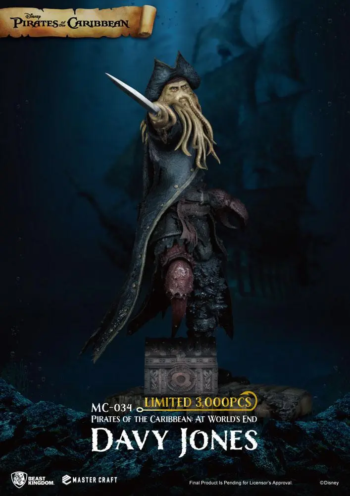 Pirates of the Caribbean: At World's End Master Craft Statuie Davy Jones 42 cm poza produsului