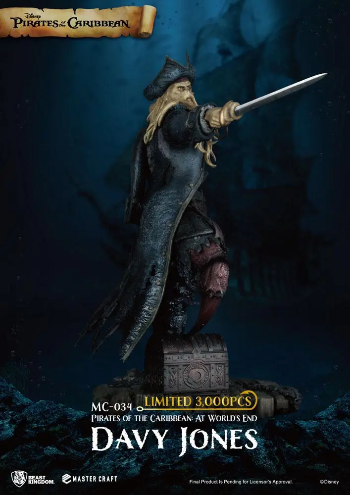 Pirates of the Caribbean: At World's End Master Craft Statuie Davy Jones 42 cm poza produsului