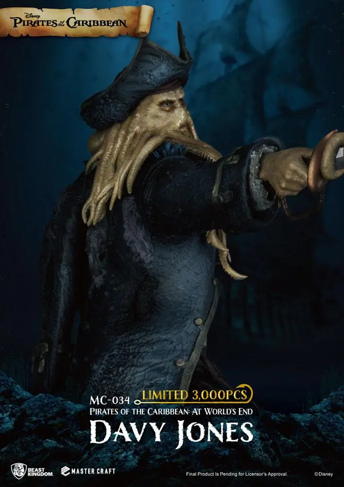 Pirates of the Caribbean: At World's End Master Craft Statuie Davy Jones 42 cm poza produsului