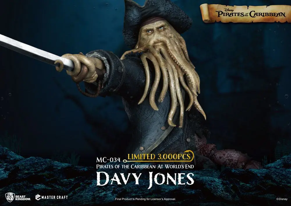 Pirates of the Caribbean: At World's End Master Craft Statuie Davy Jones 42 cm poza produsului
