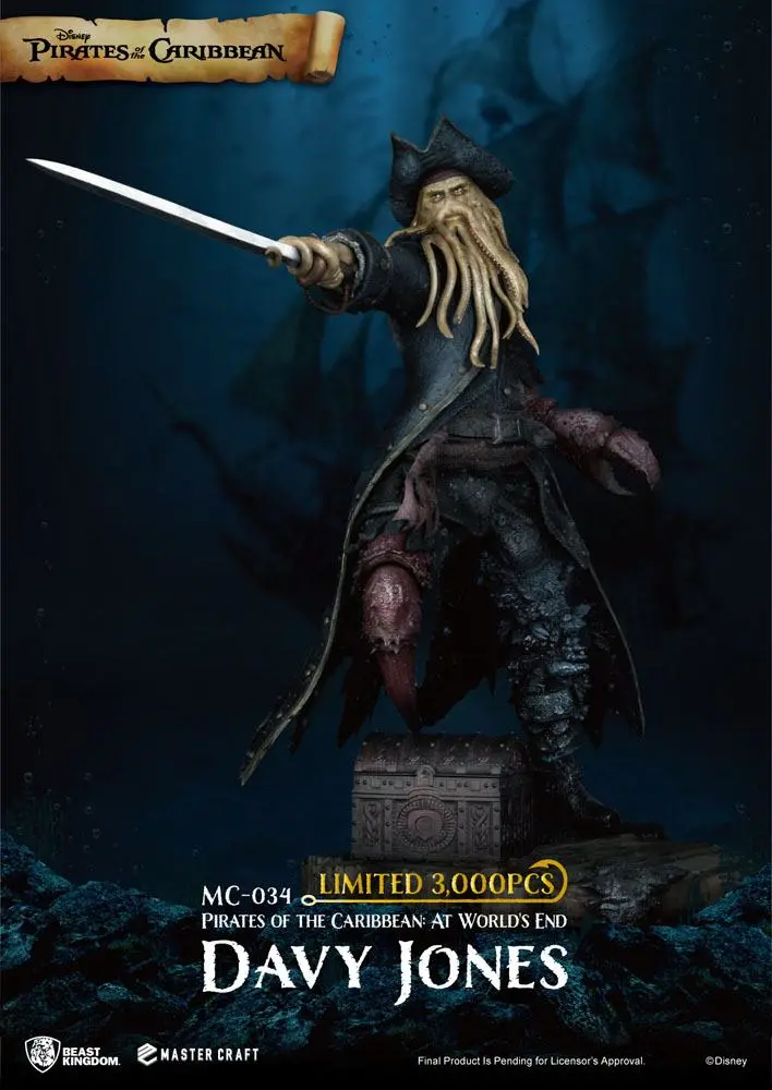 Pirates of the Caribbean: At World's End Master Craft Statuie Davy Jones 42 cm poza produsului