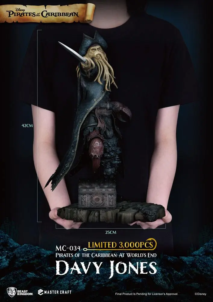 Pirates of the Caribbean: At World's End Master Craft Statuie Davy Jones 42 cm poza produsului