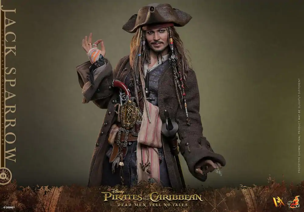 Pirates of the Caribbean: Dead Men Tell No Tales Figurina de acțiune DX 1/6 Jack Sparrow 30 cm poza produsului