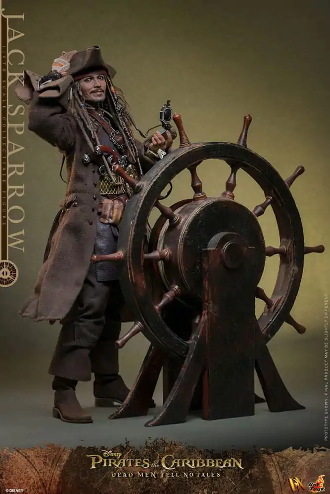 Pirates of the Caribbean: Dead Men Tell No Tales Figurina de acțiune DX 1/6 Jack Sparrow 30 cm poza produsului