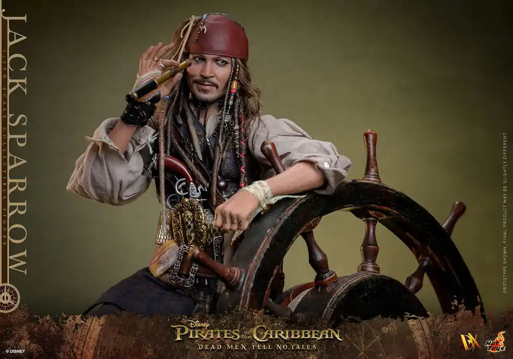 Pirates of the Caribbean: Dead Men Tell No Tales Figurina de acțiune DX 1/6 Jack Sparrow 30 cm poza produsului