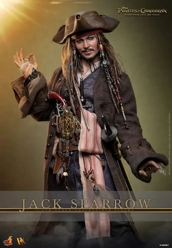Pirates of the Caribbean: Dead Men Tell No Tales Figurina de acțiune DX 1/6 Jack Sparrow 30 cm poza produsului