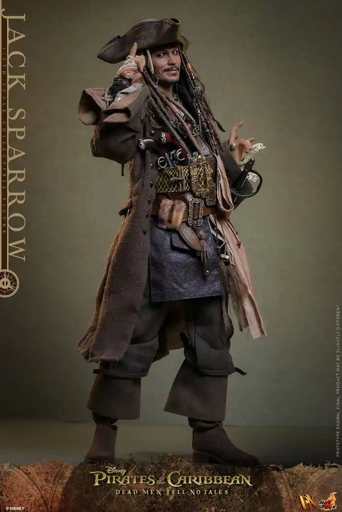 Pirates of the Caribbean: Dead Men Tell No Tales Figurina de acțiune DX 1/6 Jack Sparrow 30 cm poza produsului