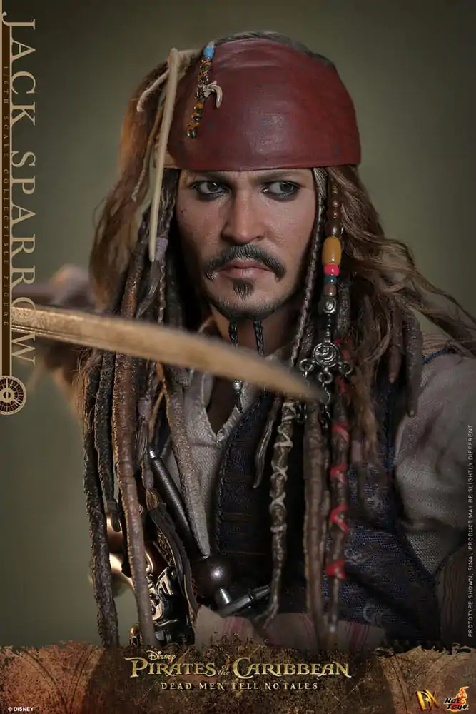 Pirates of the Caribbean: Dead Men Tell No Tales Figurina de acțiune DX 1/6 Jack Sparrow 30 cm poza produsului