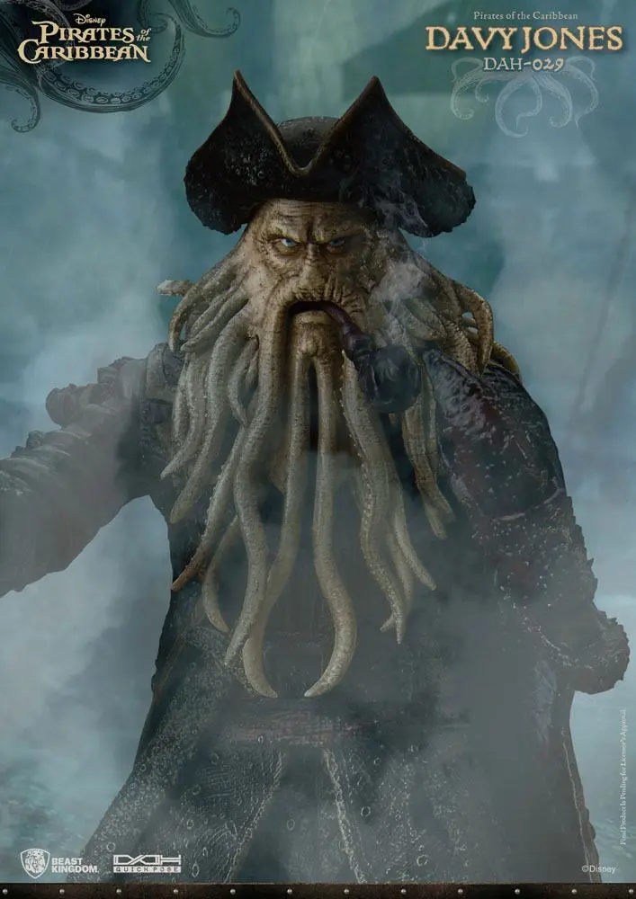 Pirates of the Caribbean Dynamic 8ction Heroes Figurina de acțiune 1/9 Davy Jones 20 cm poza produsului
