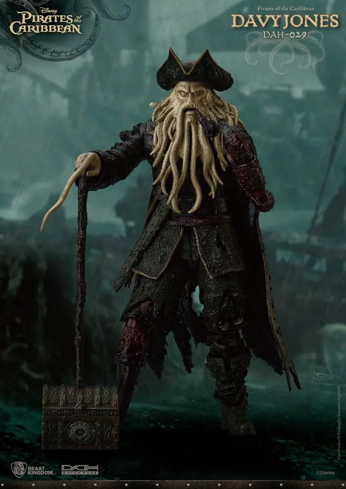 Pirates of the Caribbean Dynamic 8ction Heroes Figurina de acțiune 1/9 Davy Jones 20 cm poza produsului
