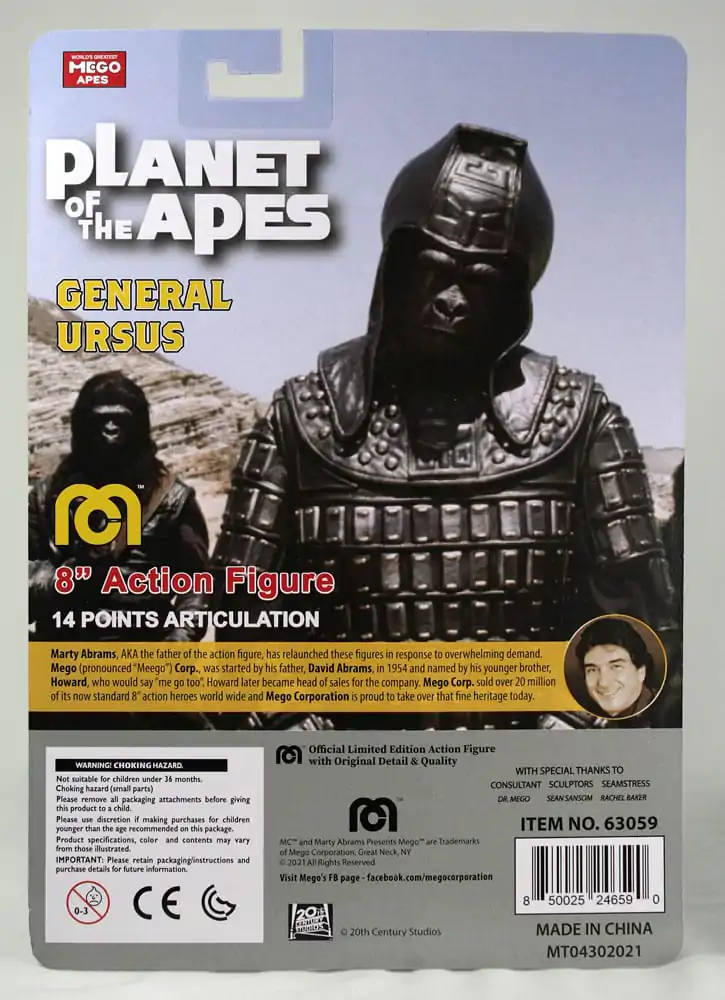 Planet of the Apes Figurina de acțiune General Ursus 20 cm poza produsului