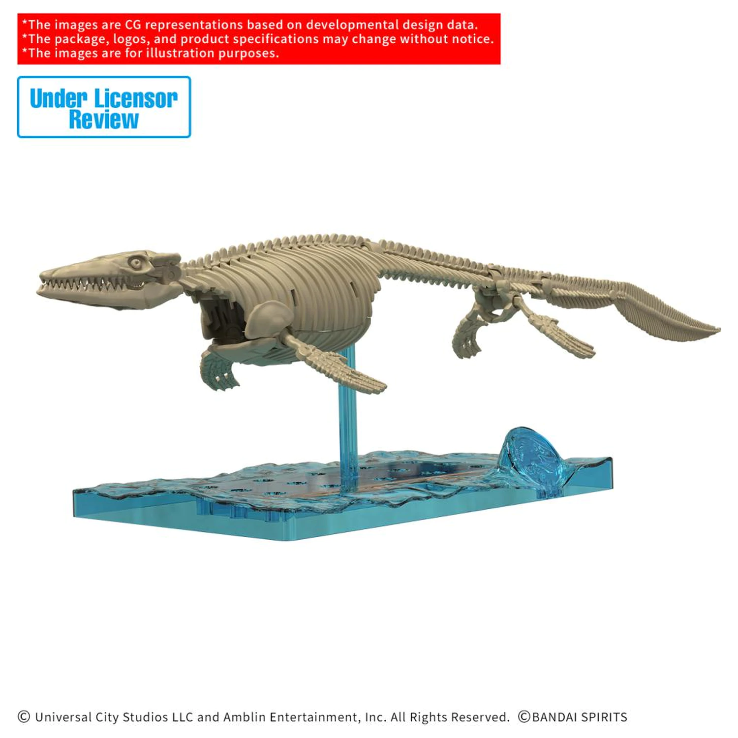 Plannosaurus Jurassic World Mosasaurus Model Kit poza produsului