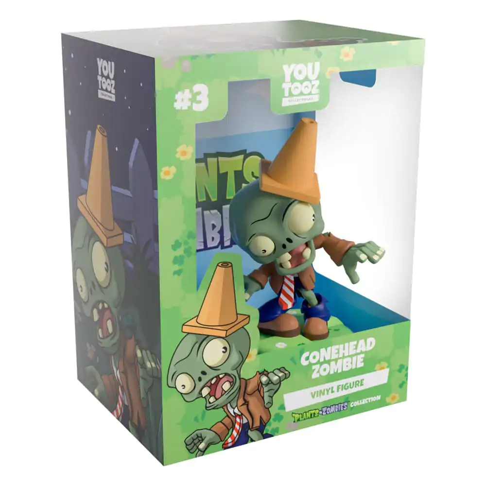 Plants vs. Zombies Figurina de vinil Conehead Zombie 12 cm poza produsului
