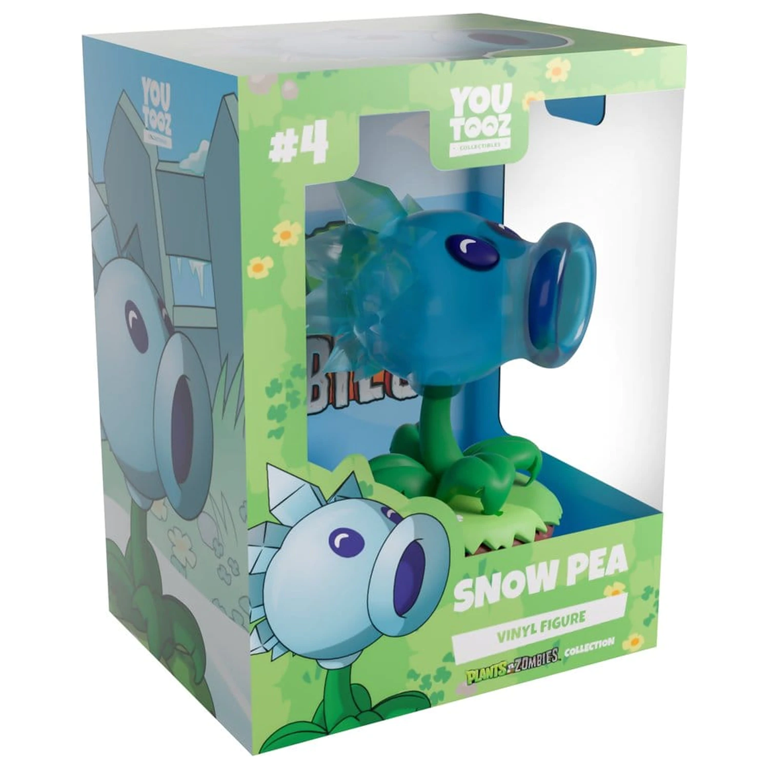 Plants vs. Zombies Vinyl Figure Snow Pea 8 cm poza produsului