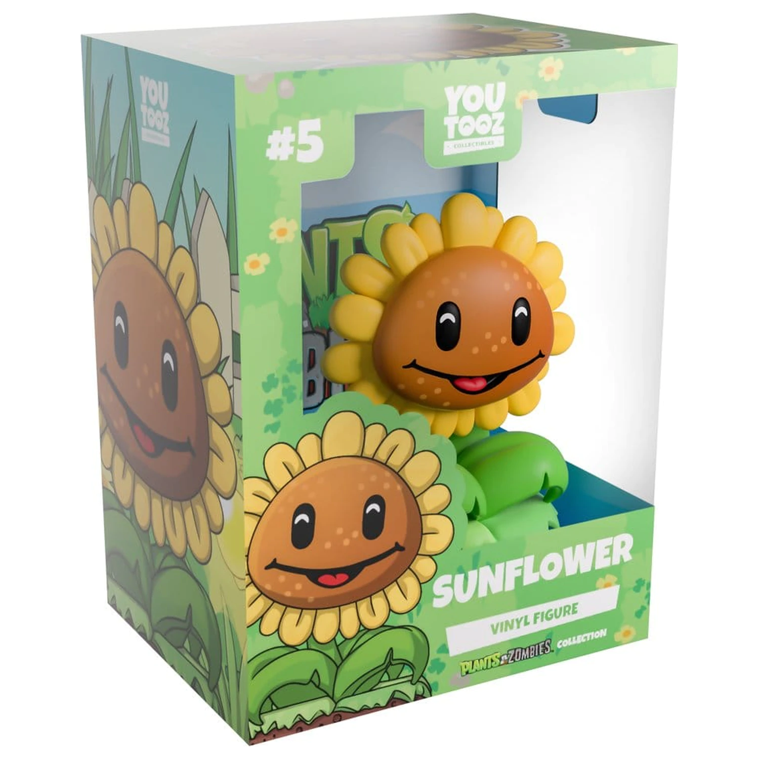 Plants vs. Zombies Figurina de vinil Sunflower 8 cm poza produsului