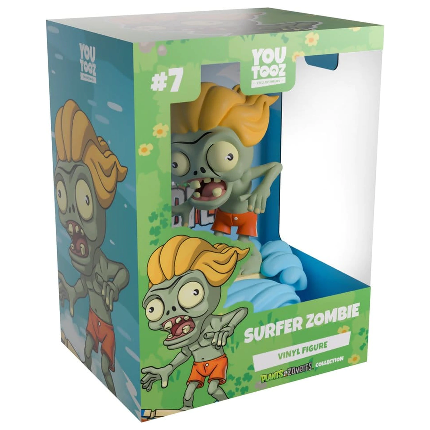 Plants vs. Zombies Figurina de vinil Surfer Zombie 10 cm poza produsului