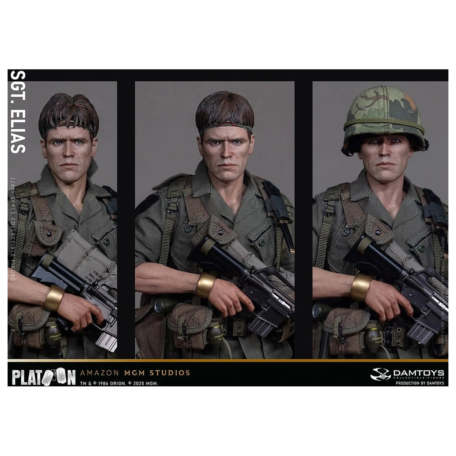 Platoon figurina de acțiune 1/6 Sergeant Elias 30 cm poza produsului