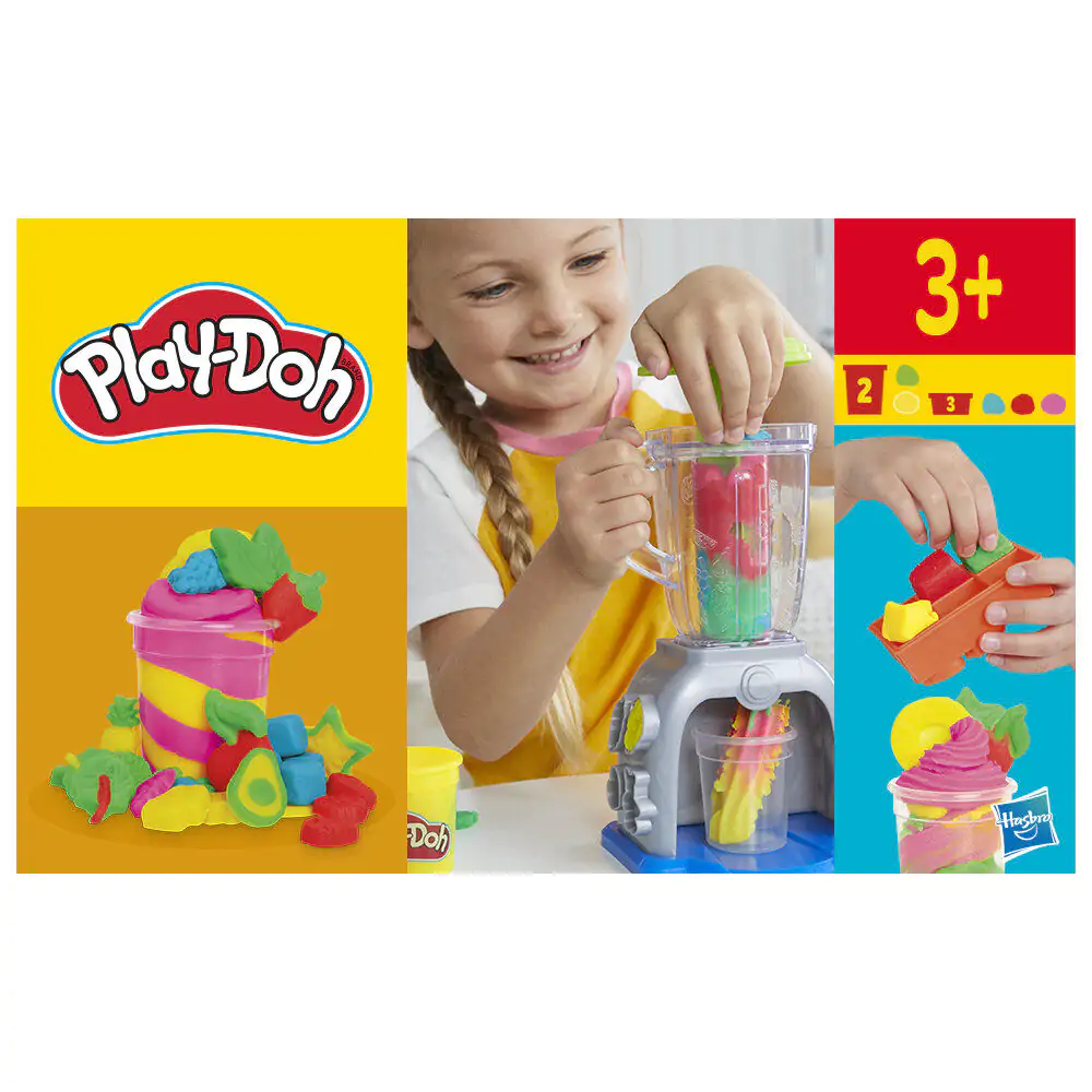 Play-Doh Blender colorat pentru smoothie-uri poza produsului