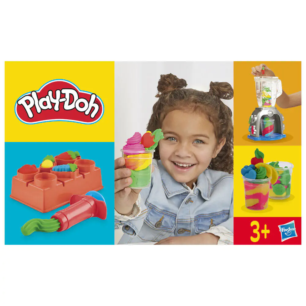 Play-Doh Blender colorat pentru smoothie-uri poza produsului