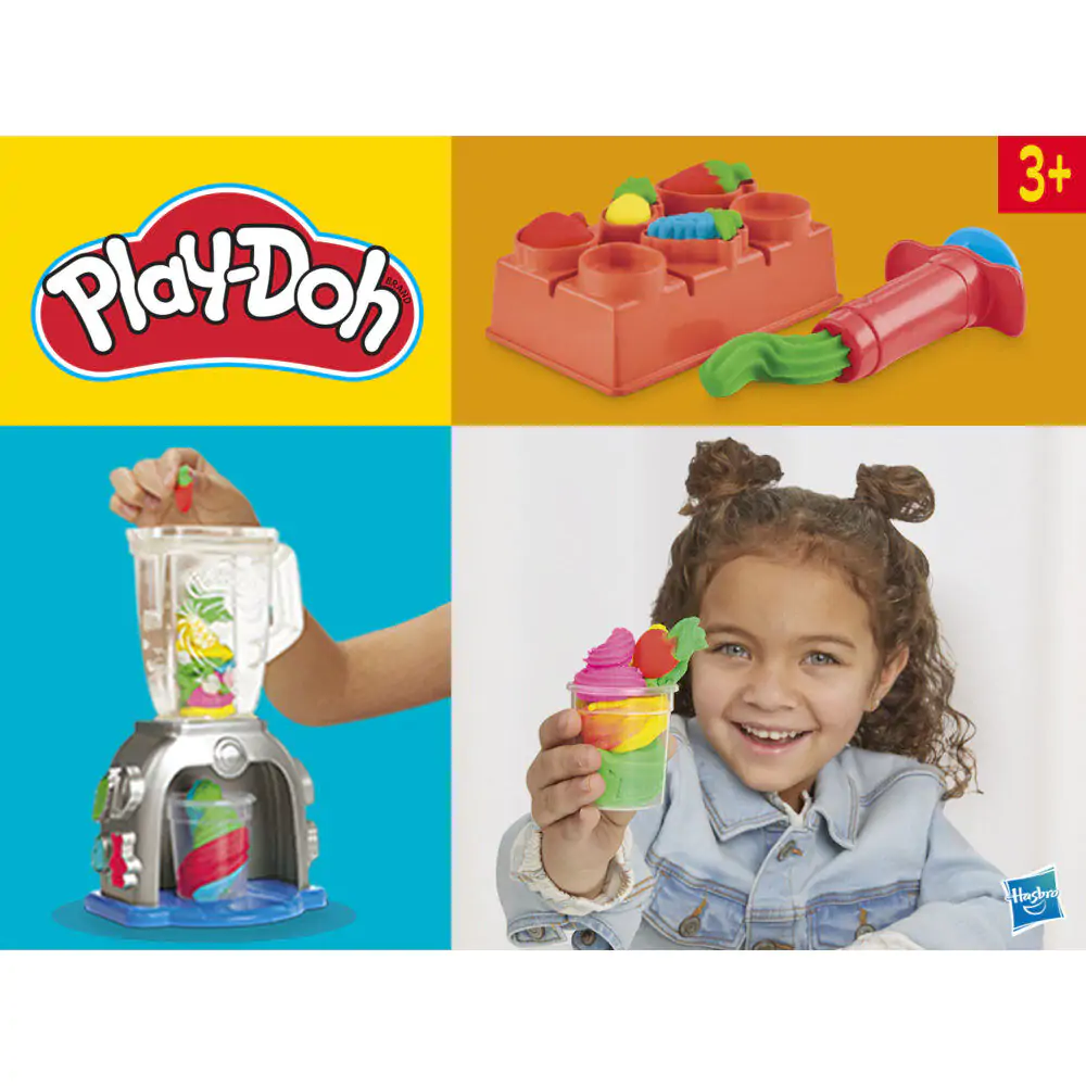 Play-Doh Blender colorat pentru smoothie-uri poza produsului