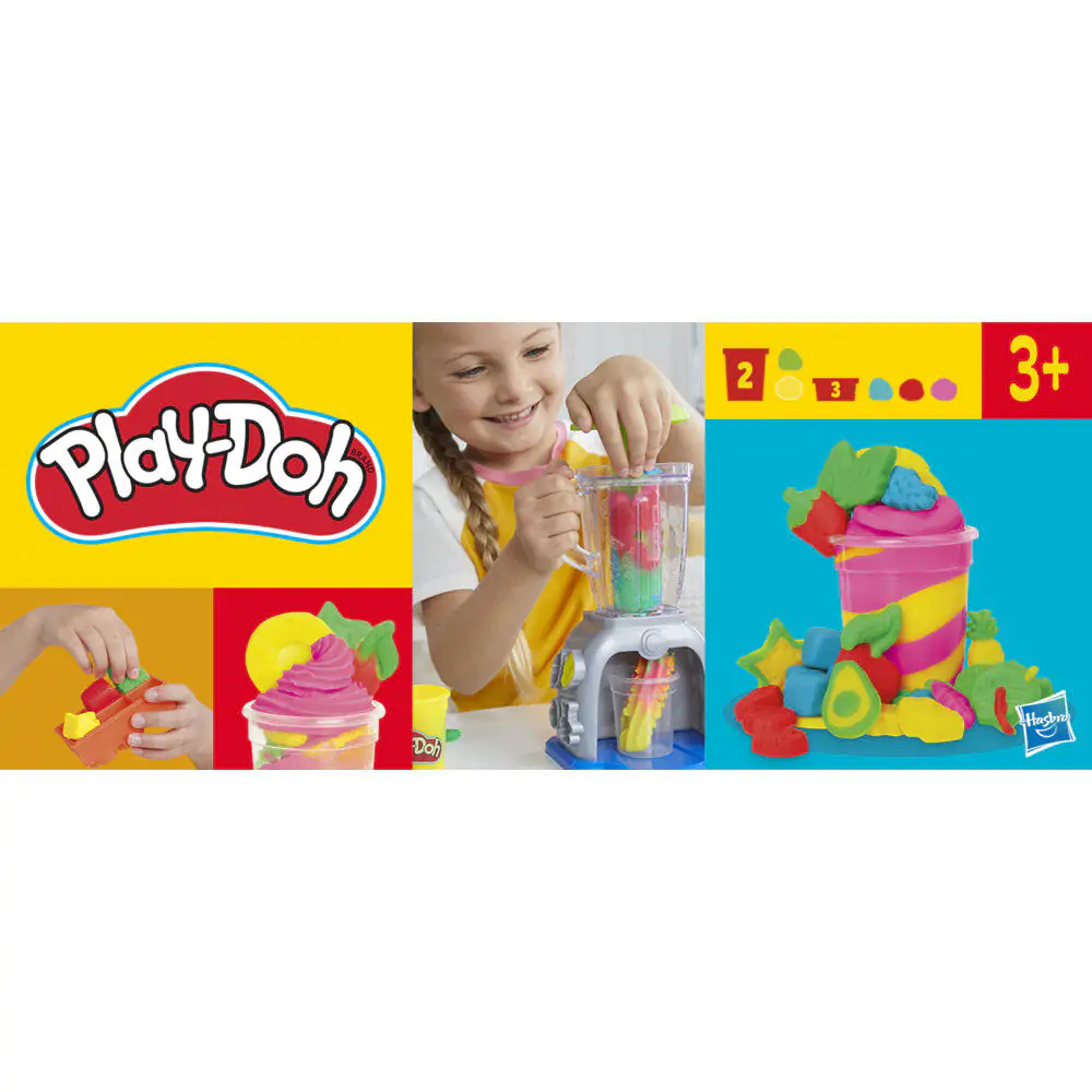 Play-Doh Blender colorat pentru smoothie-uri poza produsului