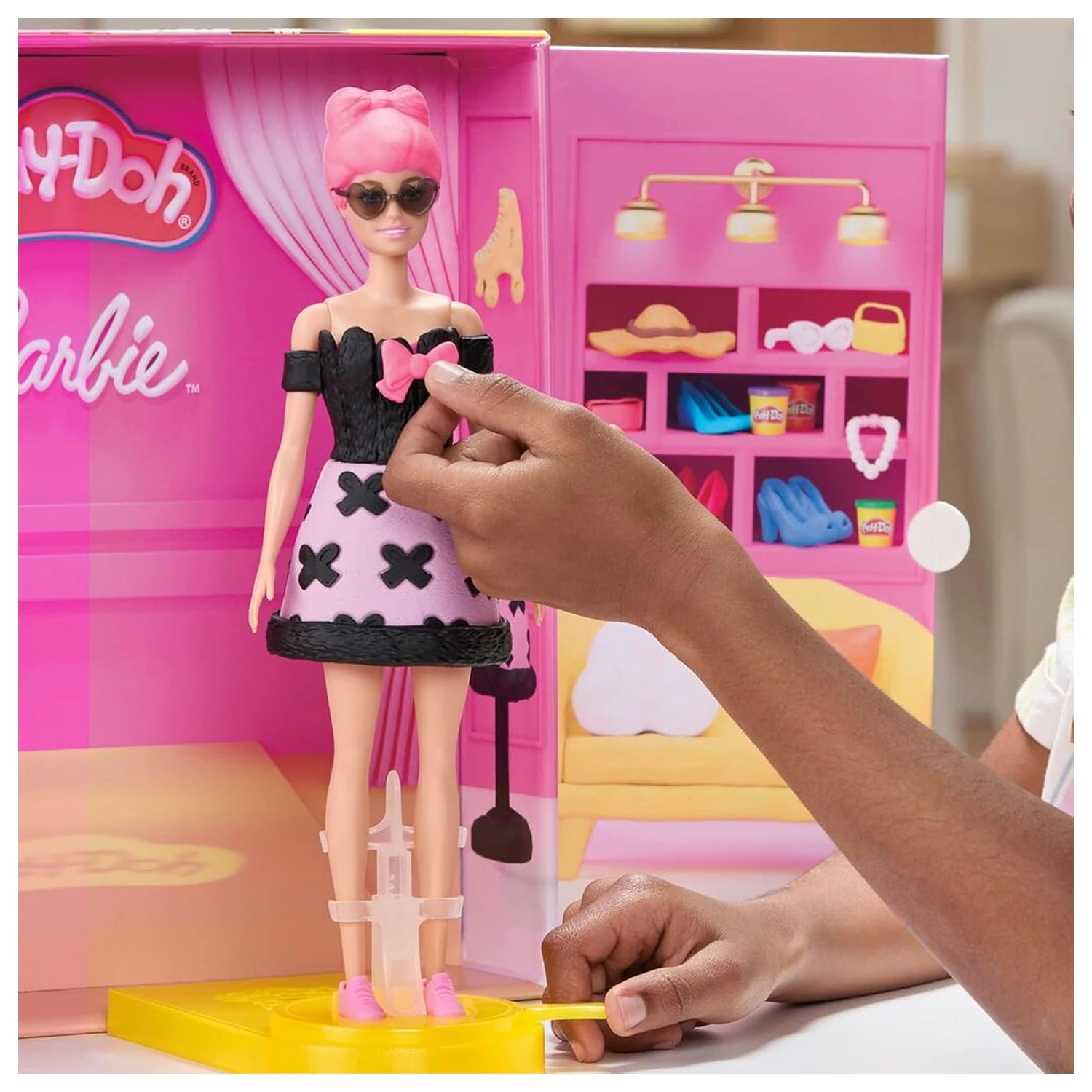 Play-Doh Barbie Designer Fashion show set de joaca poza produsului