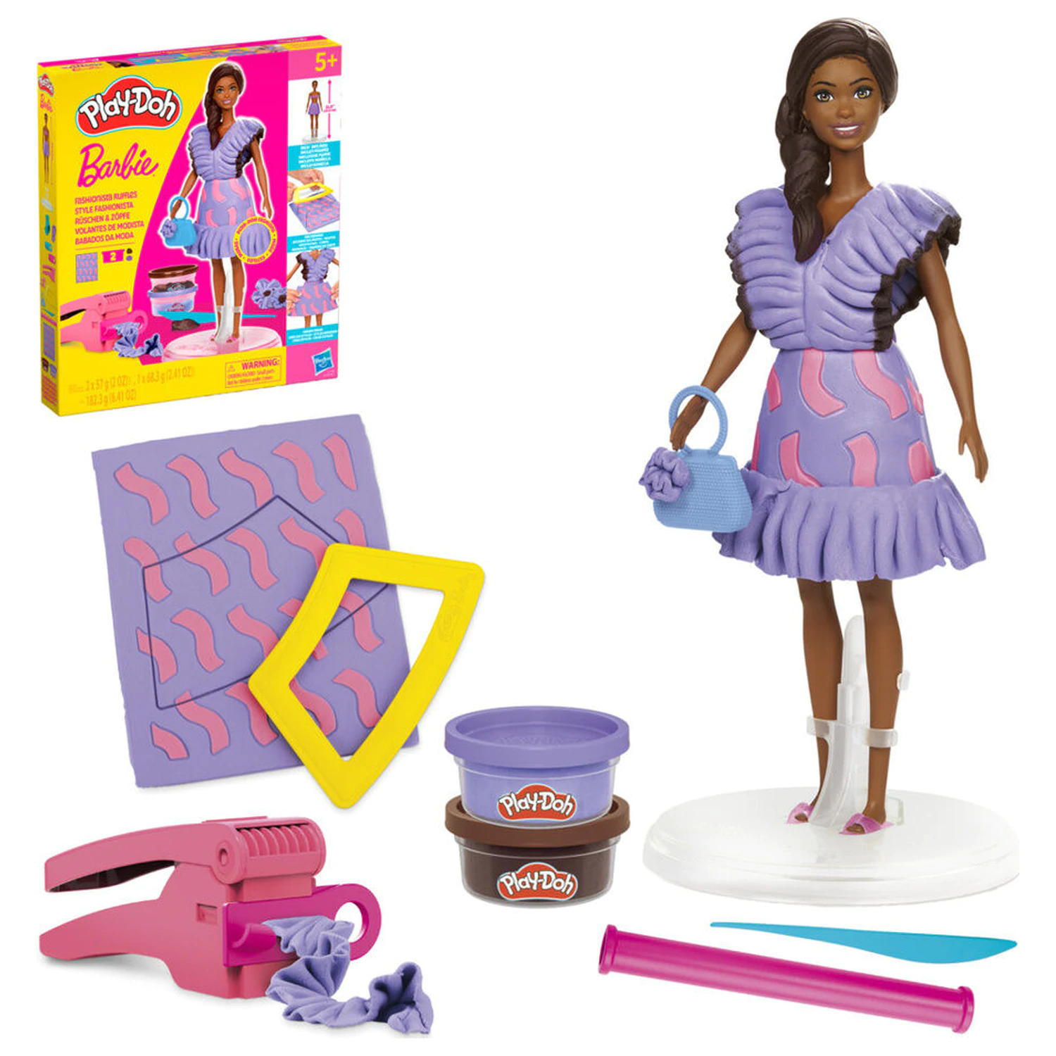 Play-Doh Barbie Fashionista Ruffles poza produsului