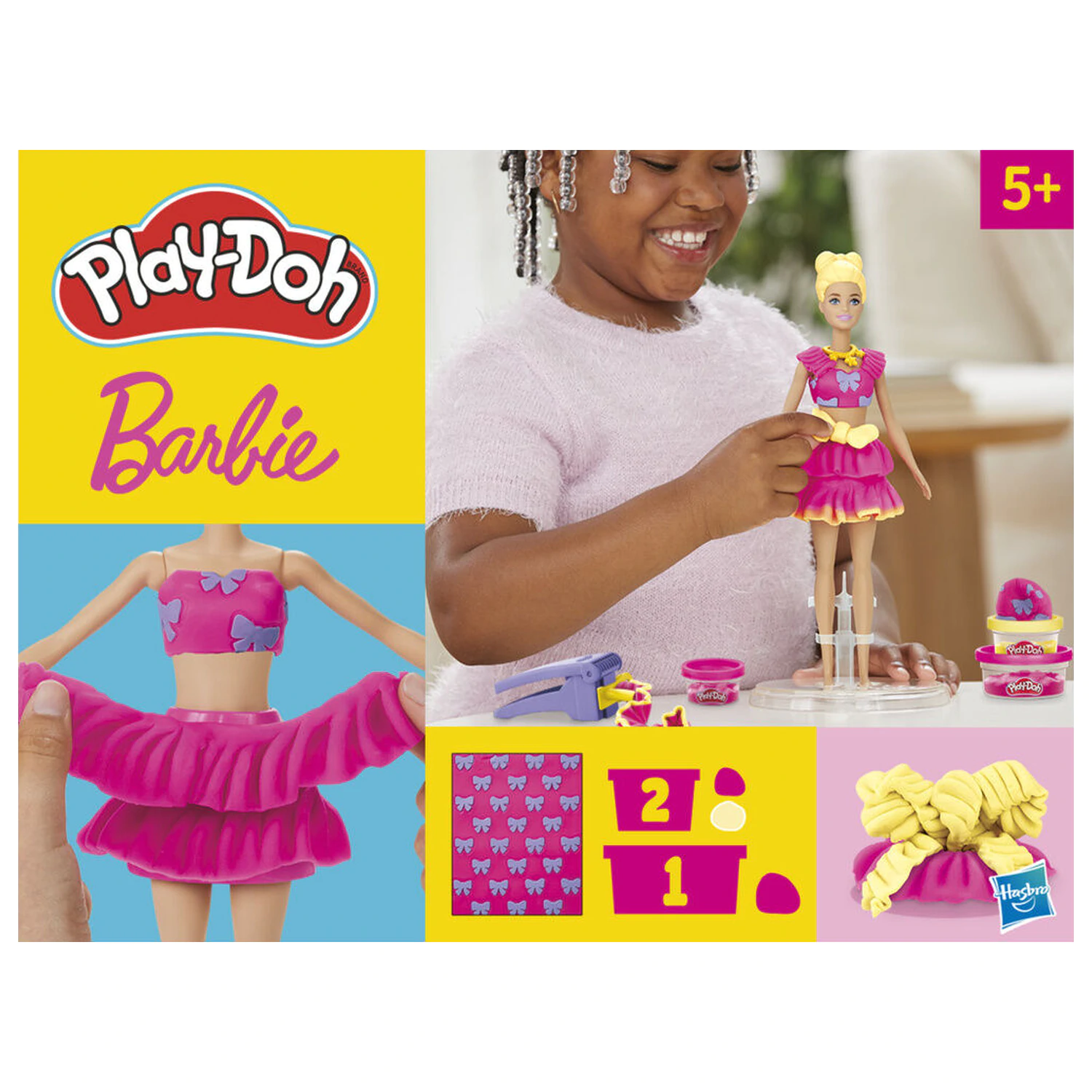 Play-Doh Barbie Ruffles & Bows poza produsului