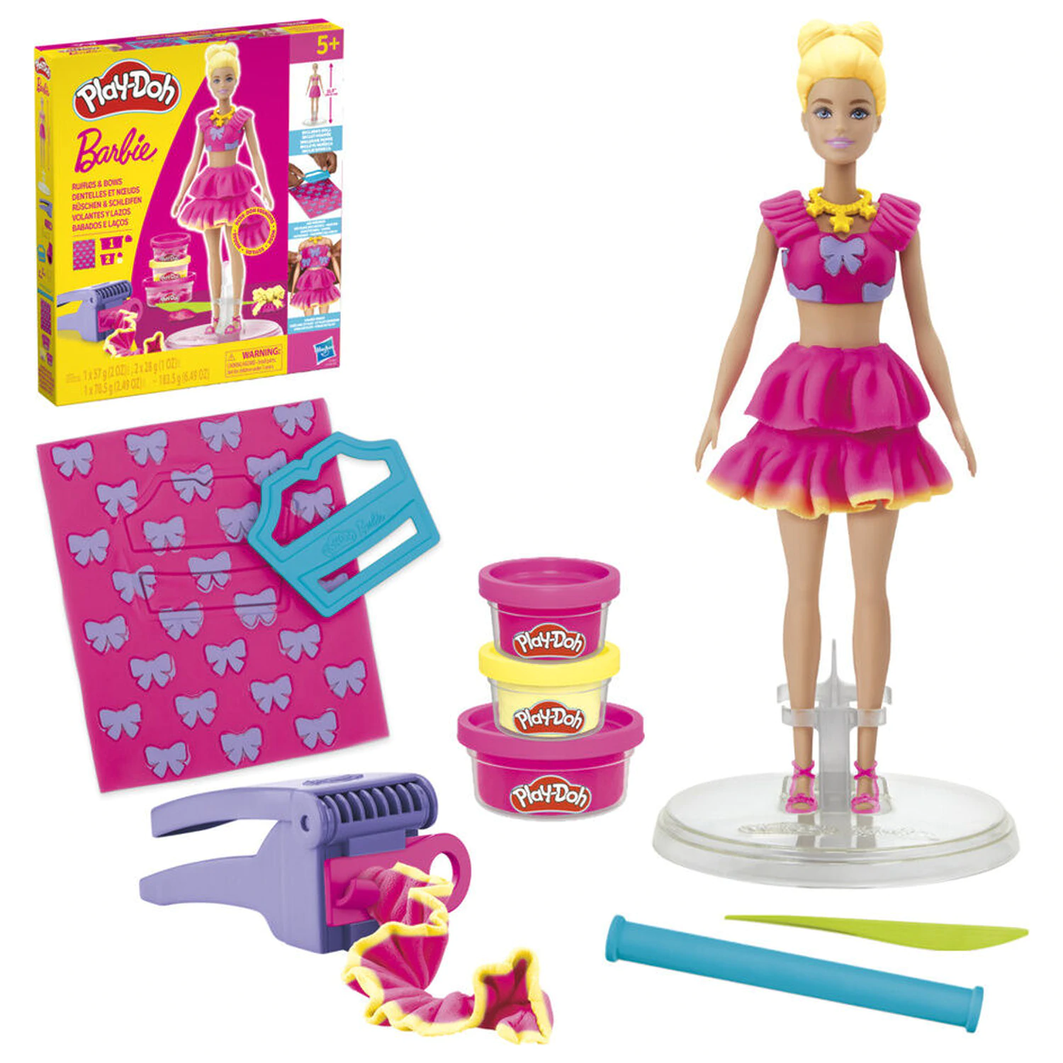 Play-Doh Barbie Ruffles & Bows poza produsului