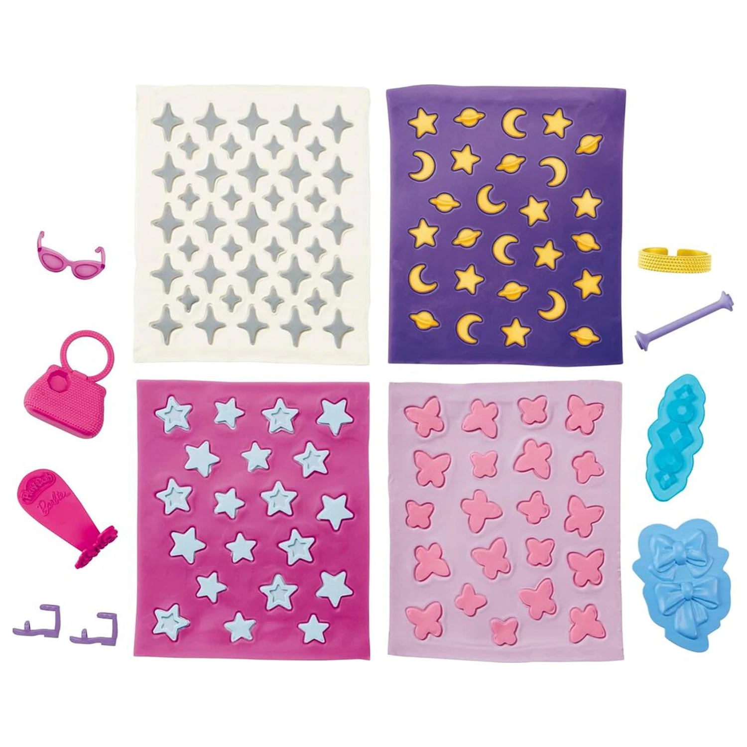 Play-Doh Barbie Sclipiri si Bijuterii poza produsului