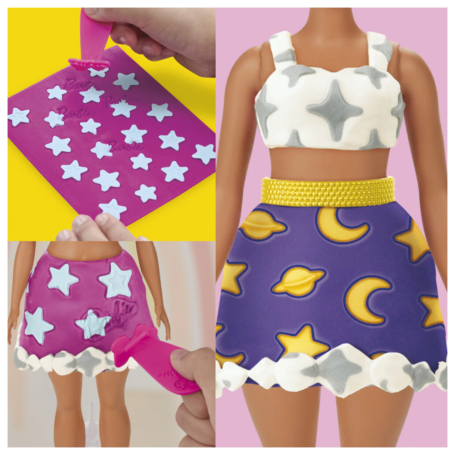 Play-Doh Barbie Sclipiri si Bijuterii poza produsului