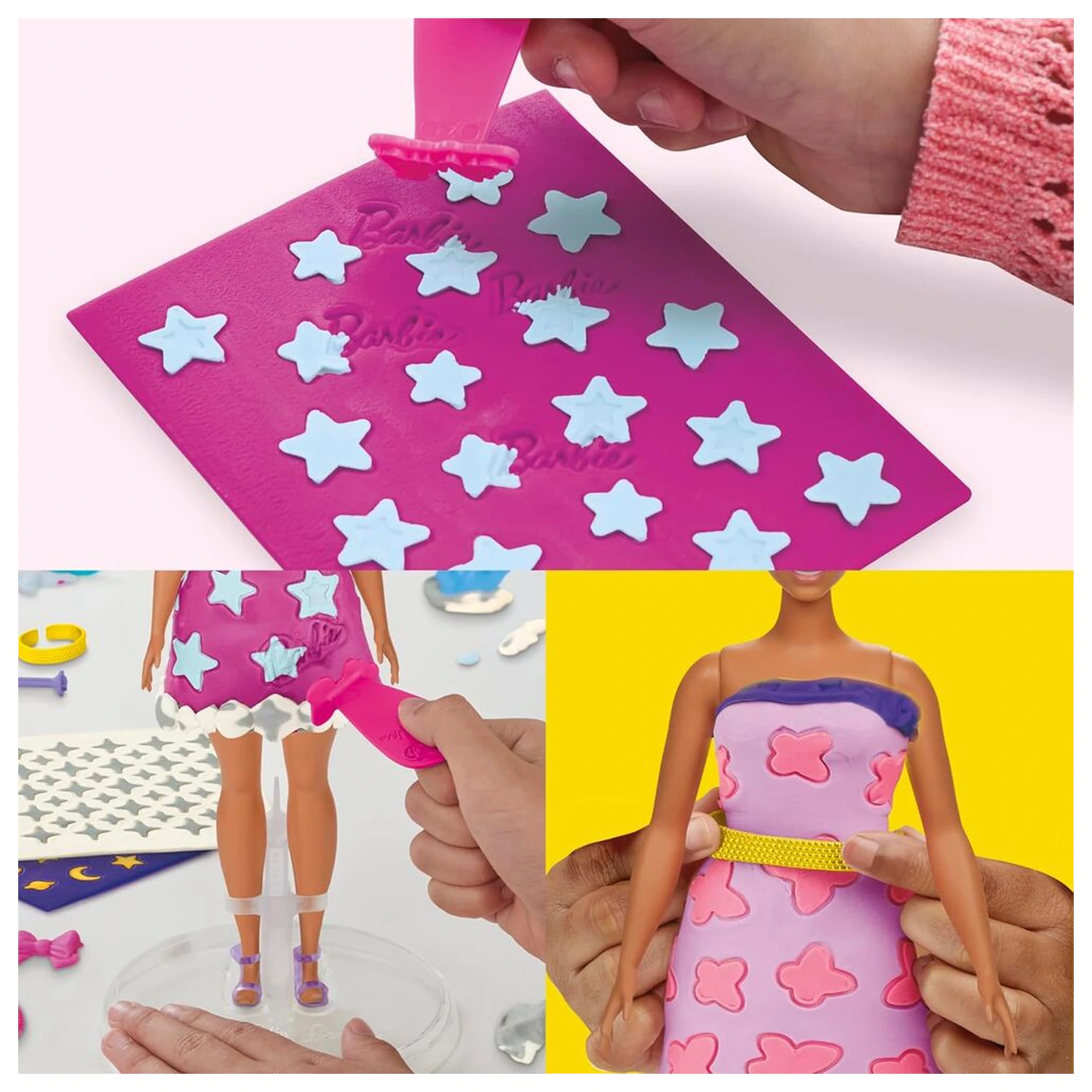 Play-Doh Barbie Sclipiri si Bijuterii poza produsului