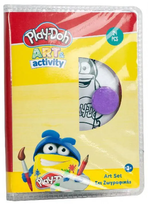 Play-Doh Set creativ, Set de desen 24 piese poza produsului
