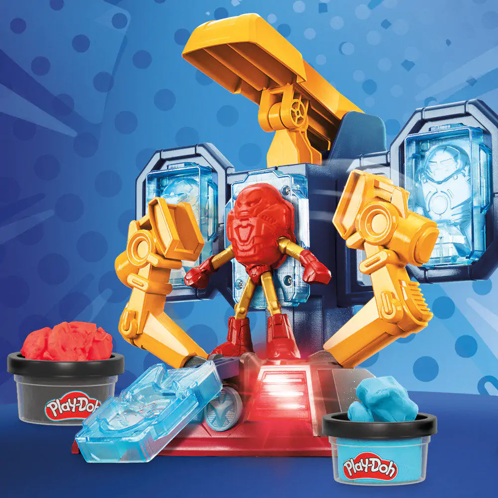 Laboratorul de armură Play-Doh Marvel Iron Man poza produsului