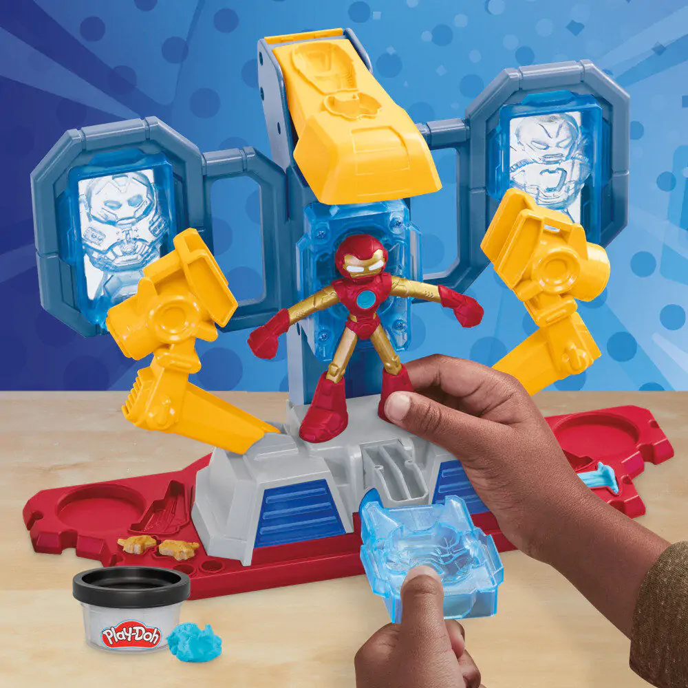 Laboratorul de armură Play-Doh Marvel Iron Man poza produsului