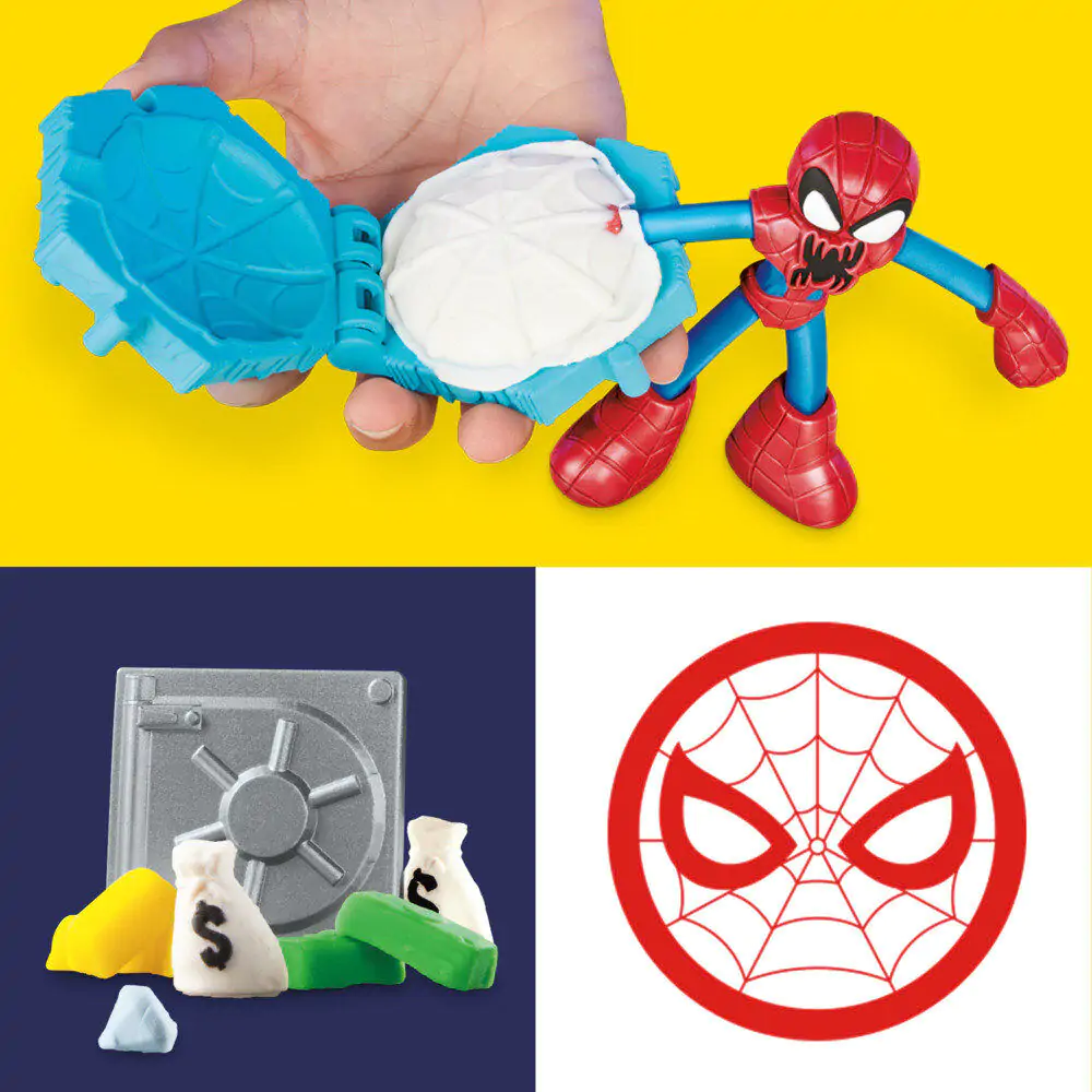 Play-Doh Marvel Spiderman Aruncă și prinde poza produsului