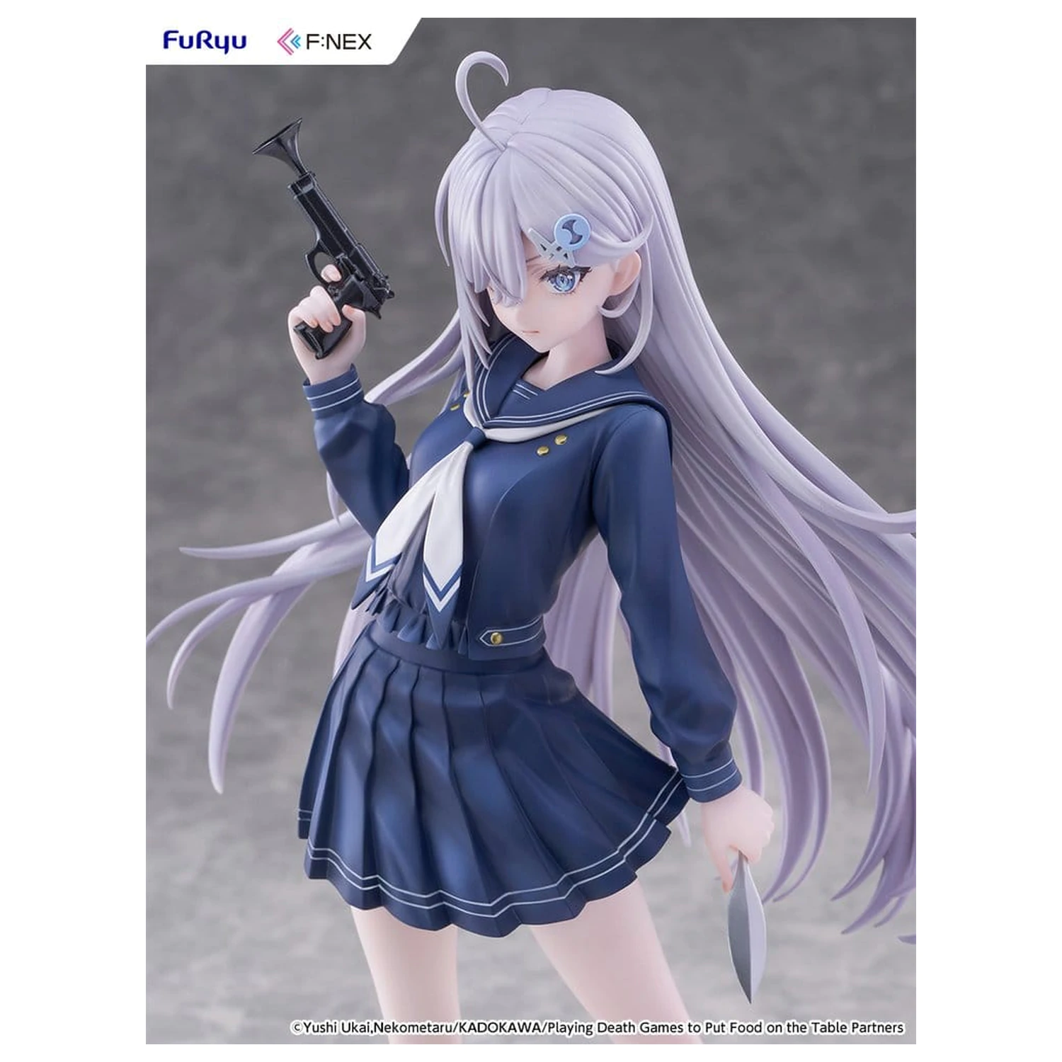 Playing Death Games to Put Food on the Table PVC Figurina 1/7 Yuki School Uniform Ver. 24 cm poza produsului