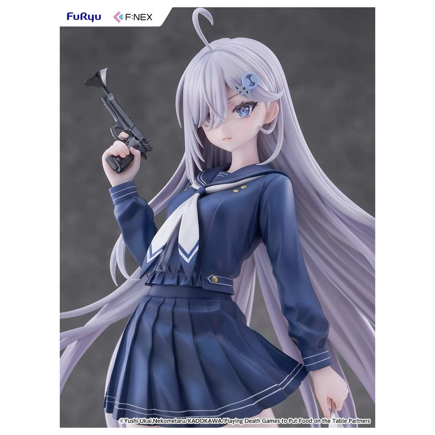 Playing Death Games to Put Food on the Table PVC Figurina 1/7 Yuki School Uniform Ver. 24 cm poza produsului
