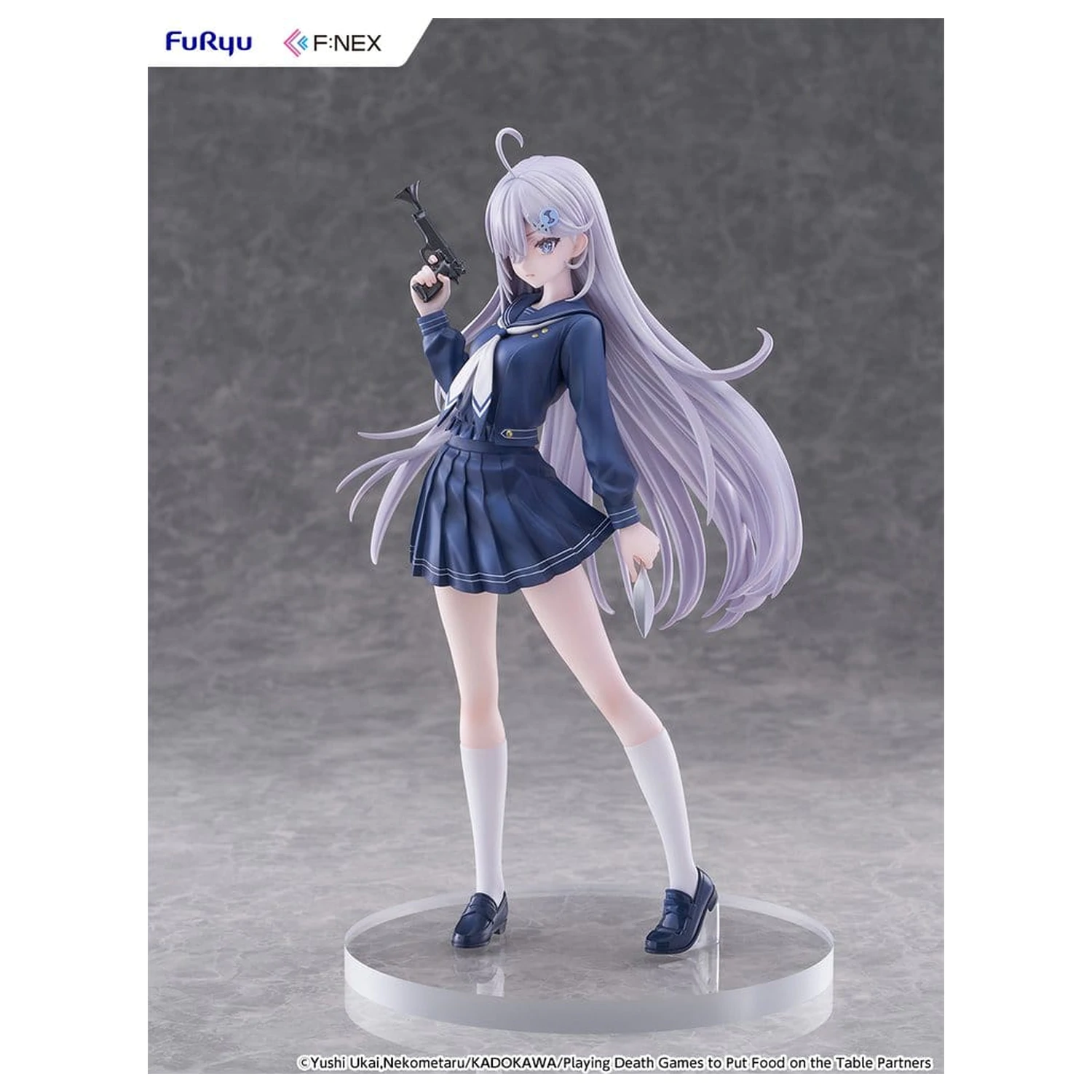 Playing Death Games to Put Food on the Table PVC Figurina 1/7 Yuki School Uniform Ver. 24 cm poza produsului