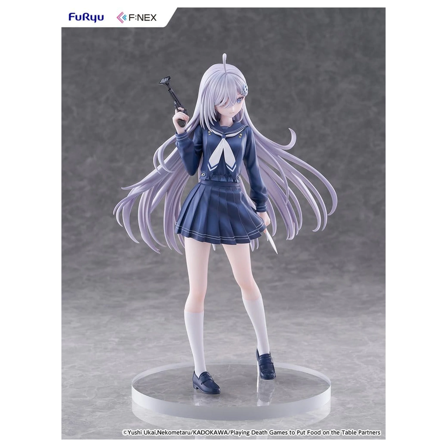 Playing Death Games to Put Food on the Table PVC Figurina 1/7 Yuki School Uniform Ver. 24 cm poza produsului