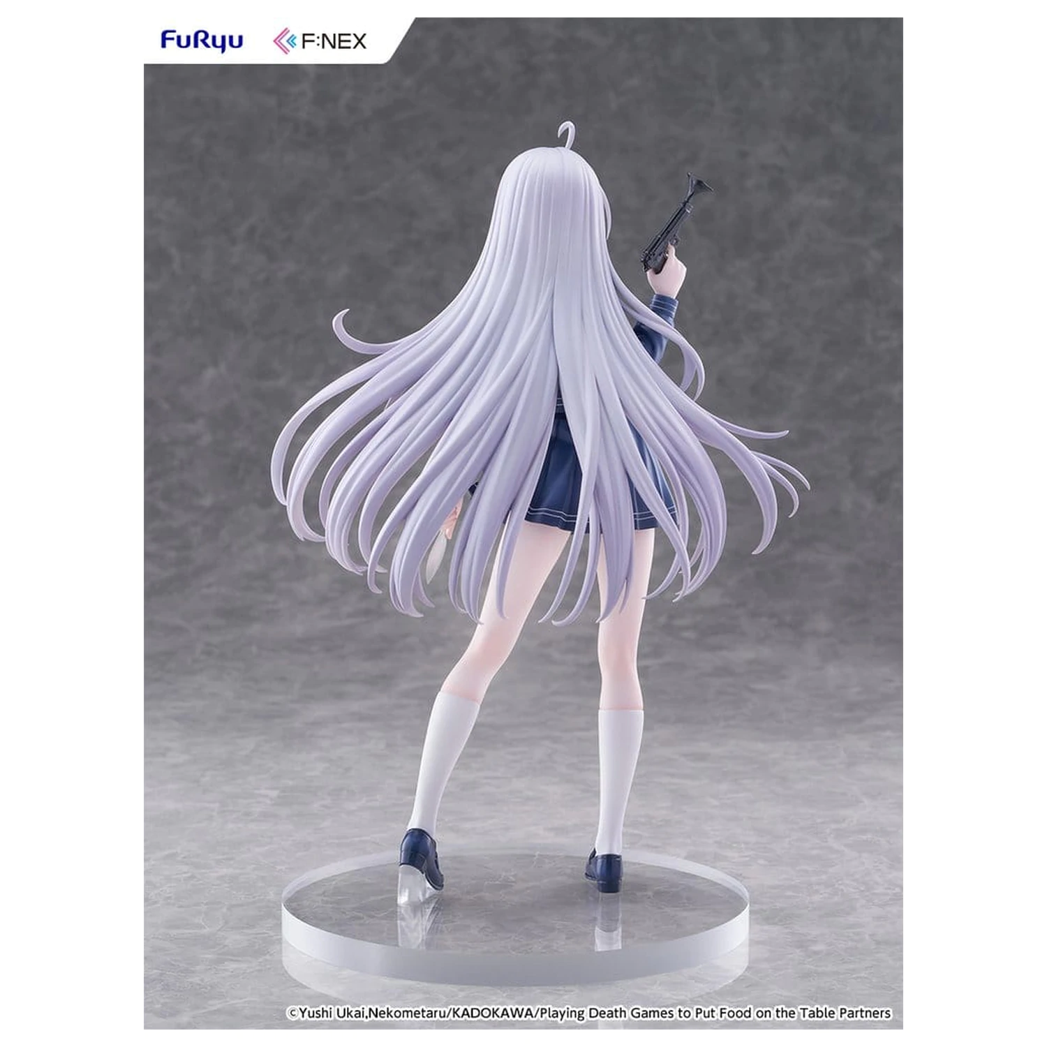 Playing Death Games to Put Food on the Table PVC Figurina 1/7 Yuki School Uniform Ver. 24 cm poza produsului