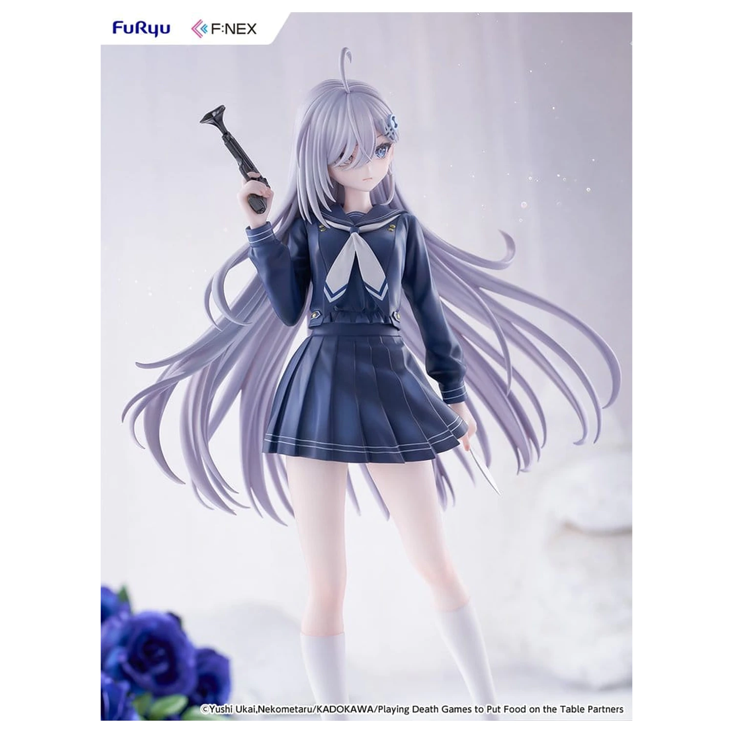 Playing Death Games to Put Food on the Table PVC Figurina 1/7 Yuki School Uniform Ver. 24 cm poza produsului