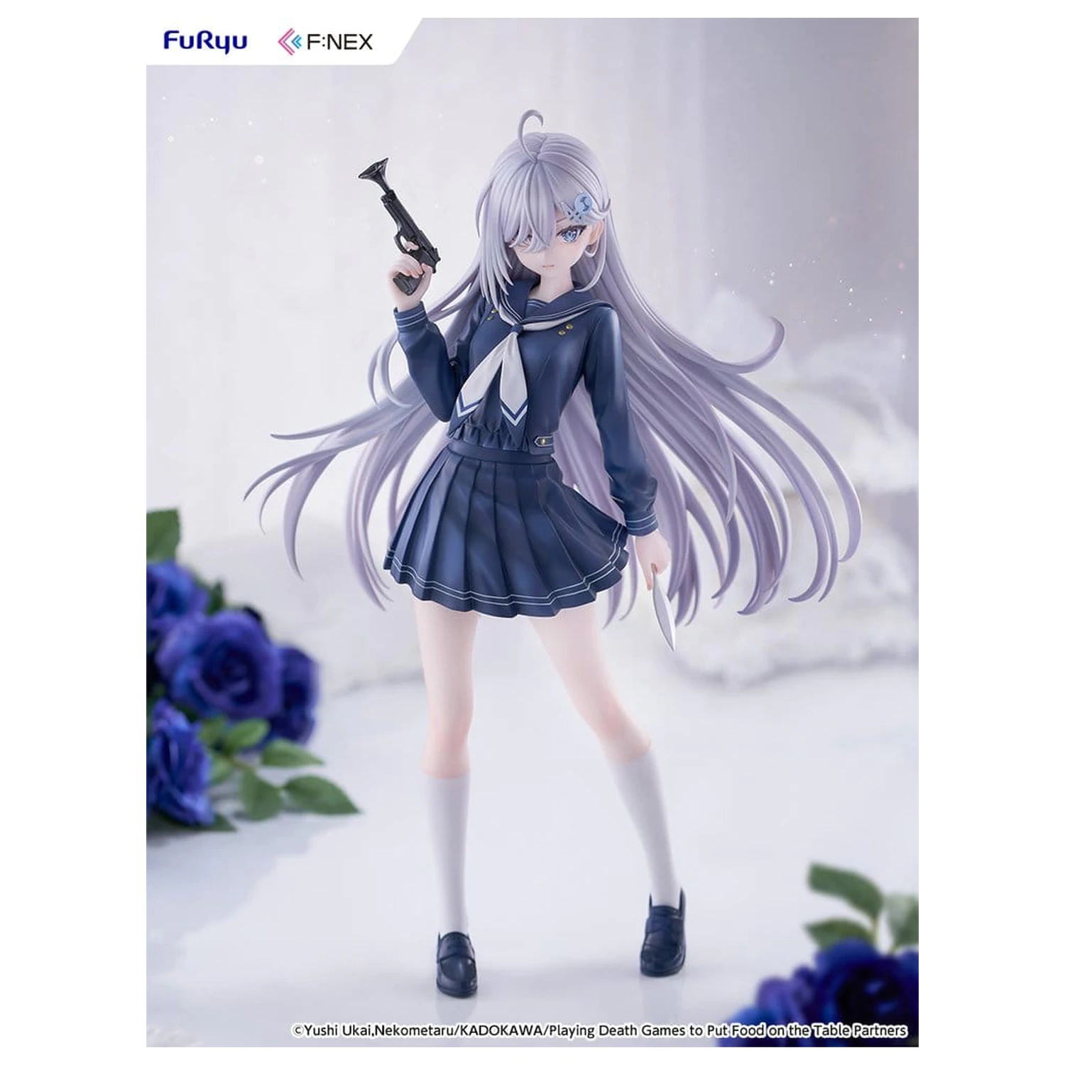 Playing Death Games to Put Food on the Table PVC Figurina 1/7 Yuki School Uniform Ver. 24 cm poza produsului