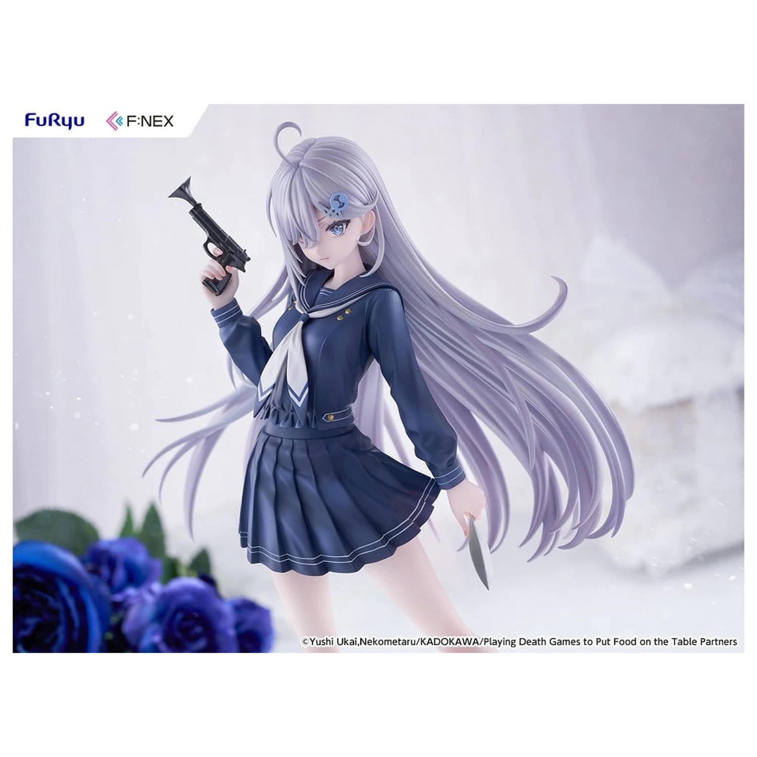 Playing Death Games to Put Food on the Table PVC Figurina 1/7 Yuki School Uniform Ver. 24 cm poza produsului