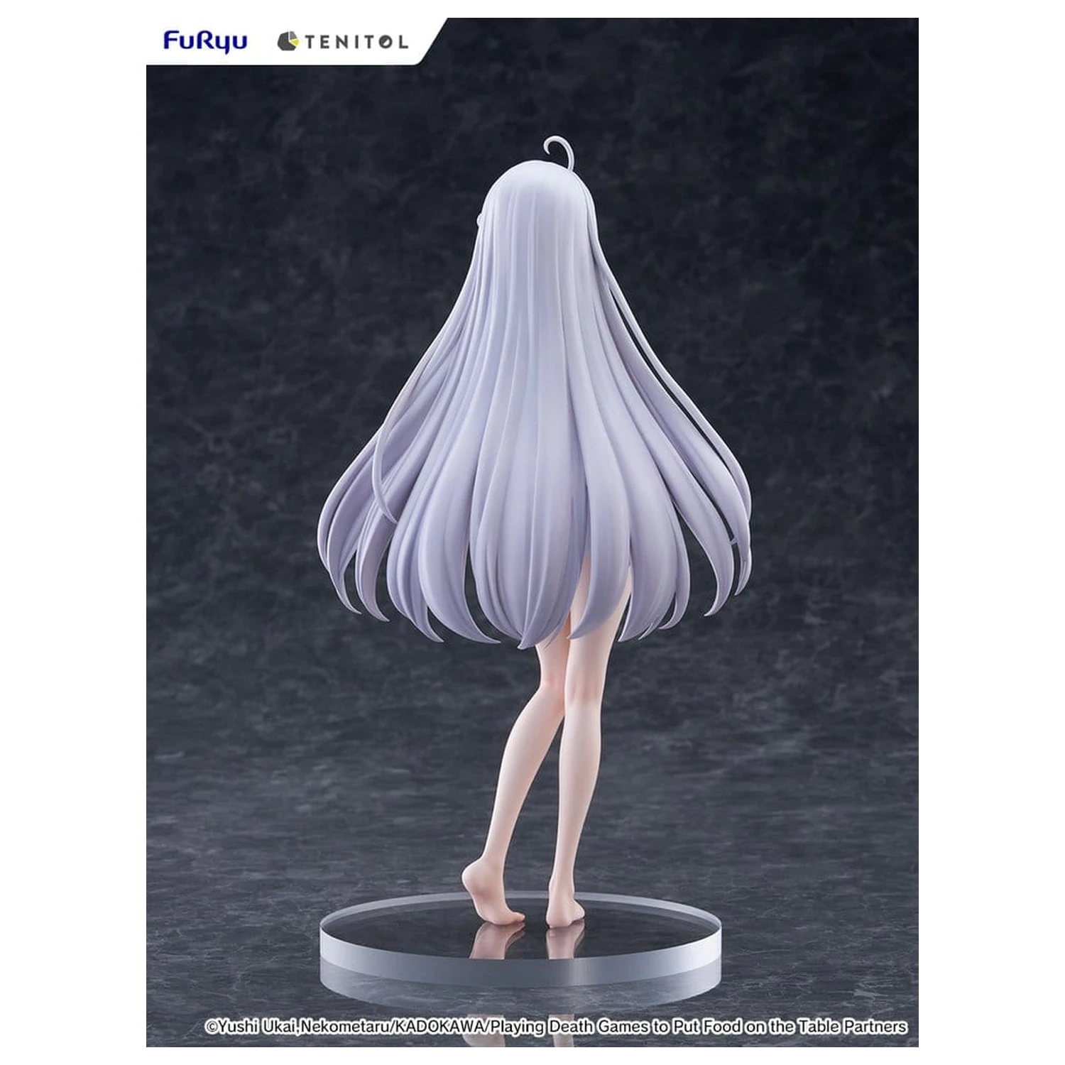 Playing Death Games to Put Food on the Table Light Novel PVC Statuie Yuki Golden Bath Ver. 30 cm poza produsului