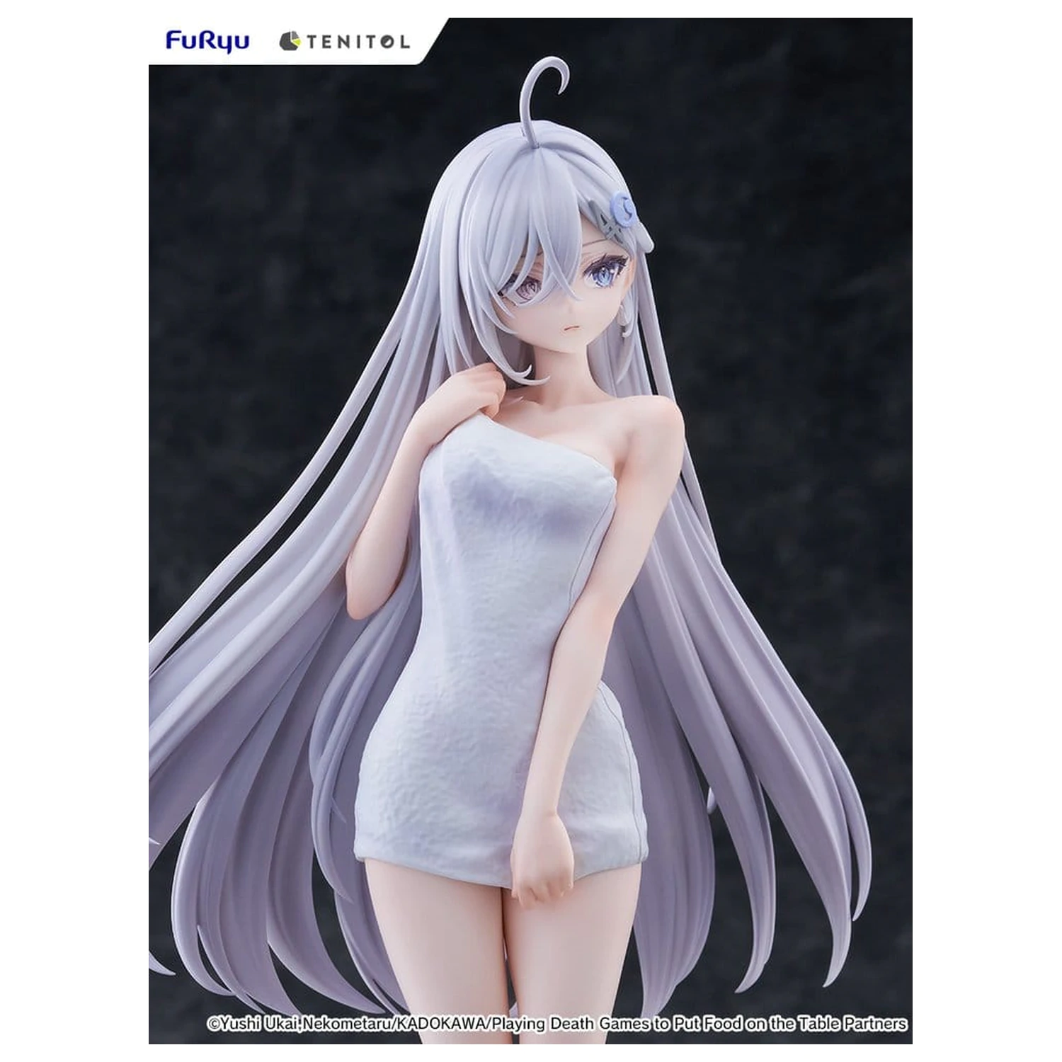 Playing Death Games to Put Food on the Table Light Novel PVC Statuie Yuki Golden Bath Ver. 30 cm poza produsului
