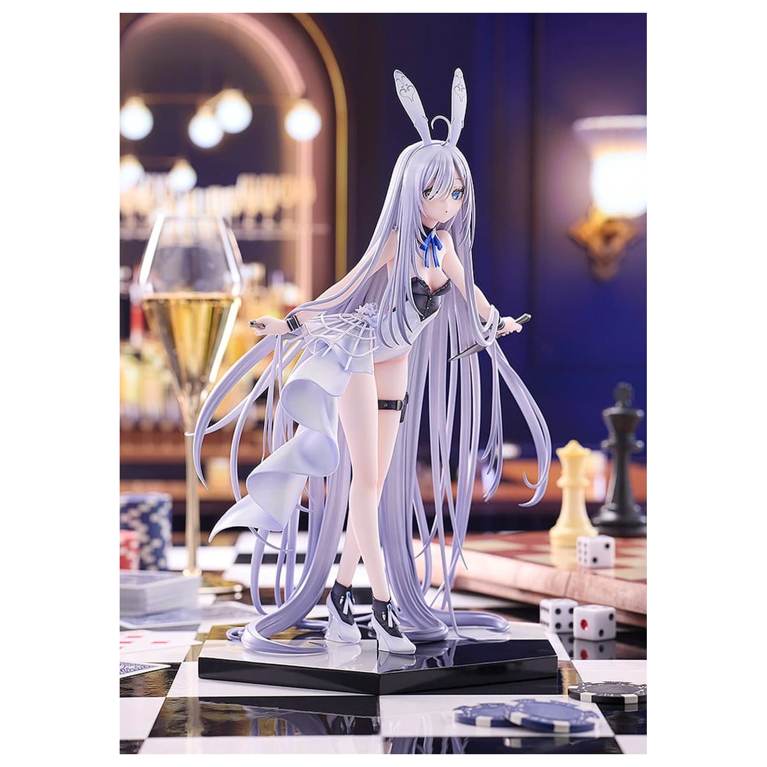 Playing Death Games to Put Food on the Table Wolf Statuie din PVC 1/7 Holo Light Novel bunny Ver. ilustrație de Jyuu Ayakura 23 cm poza produsului
